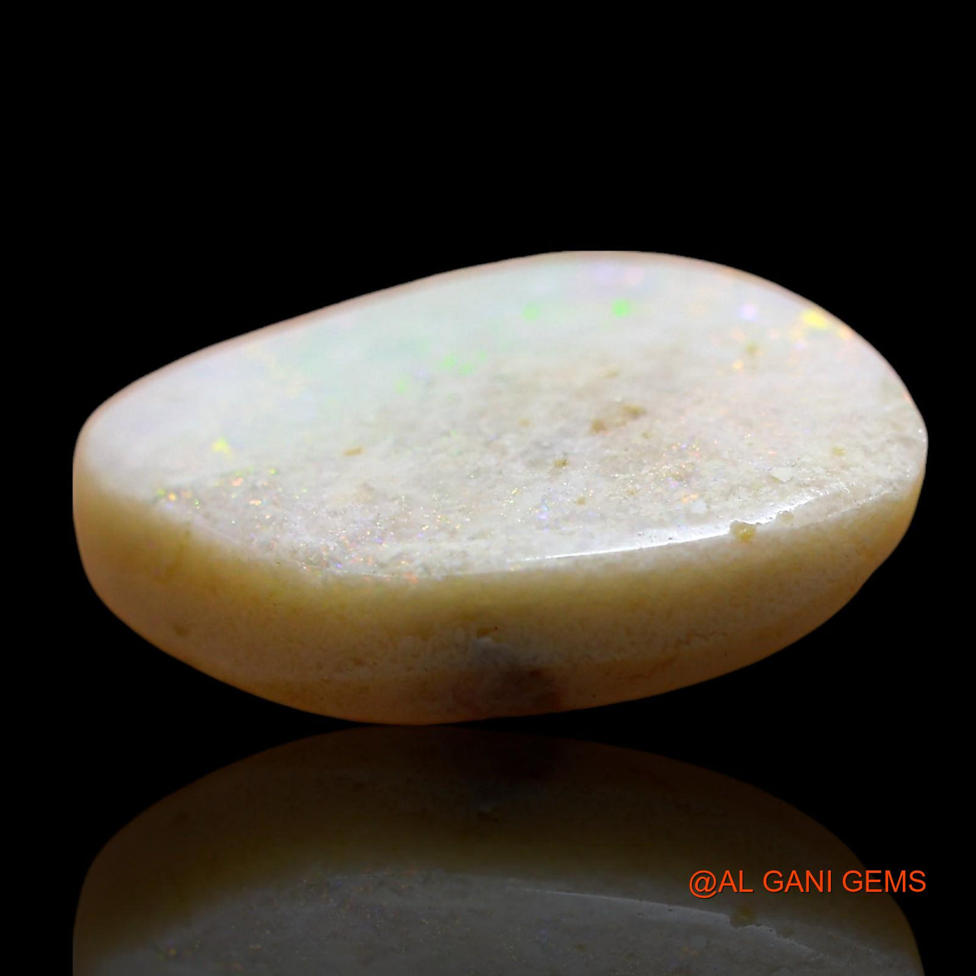 5.00 Cts Natural Australian Fire Opal Fancy Cabochon Loose Gemstone For Jewelry 16x12x4 mm AE-415