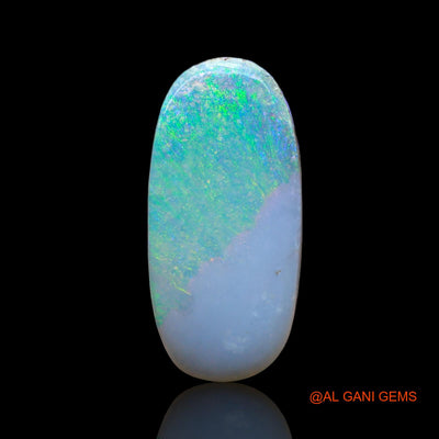 4.00 Cts Natural Australian Fire Opal Loose Gemstone Oval Cabochon 17x8x3 mm AE-416