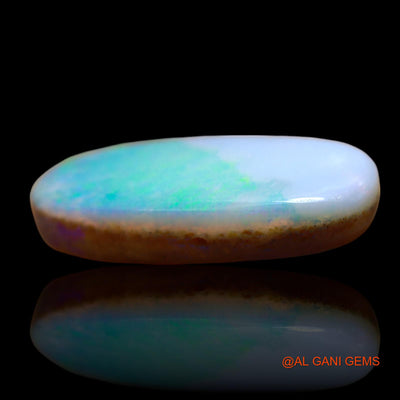 4.00 Cts Natural Australian Fire Opal Loose Gemstone Oval Cabochon 17x8x3 mm AE-416