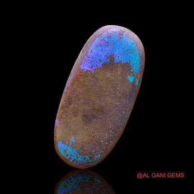 4.00 Cts Natural Australian Fire Opal Loose Gemstone Oval Cabochon 17x8x3 mm AE-416