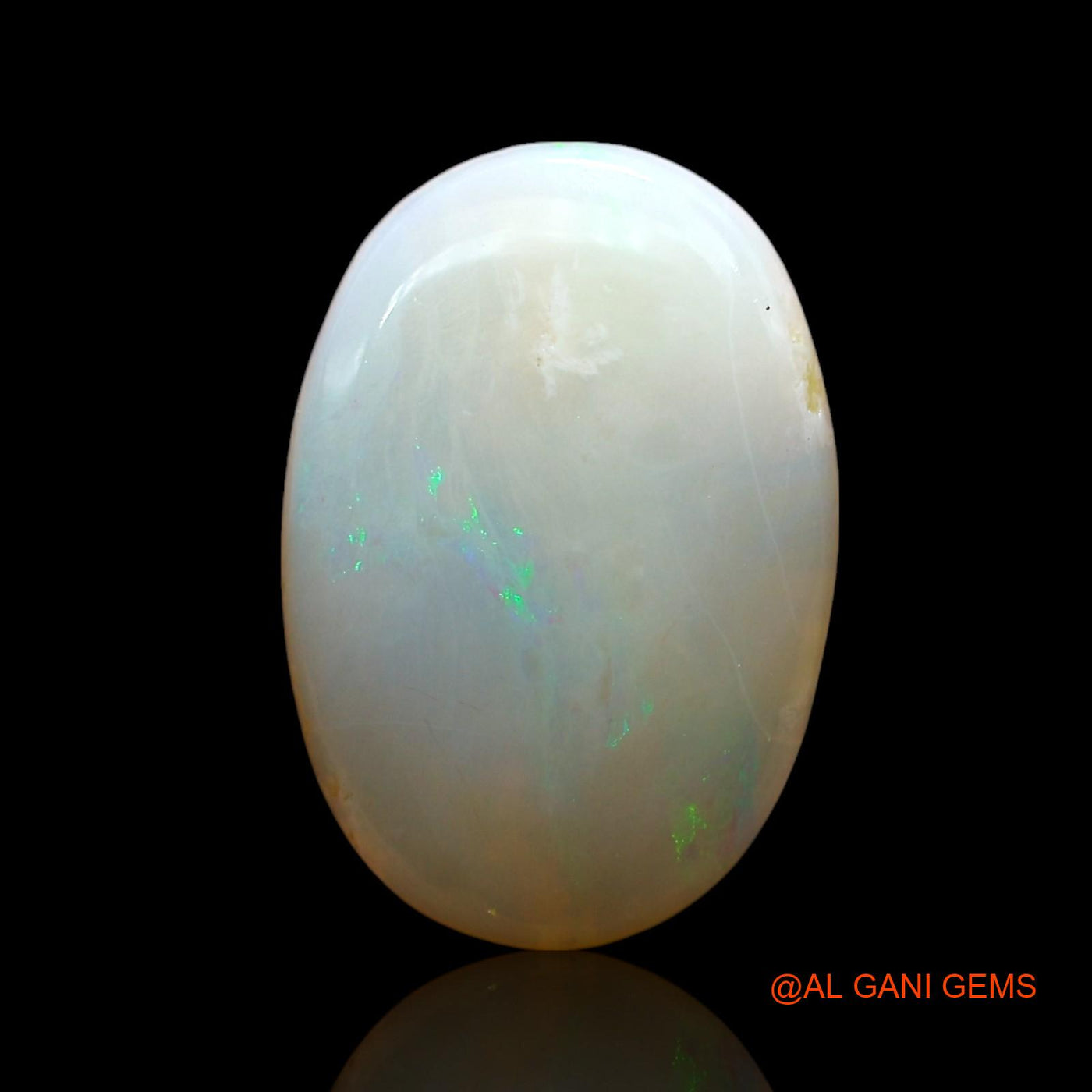 3.00 Cts Natural Australian Fire Opal Loose Gemstone Oval Cabochon 17x10x3 mm AE-417