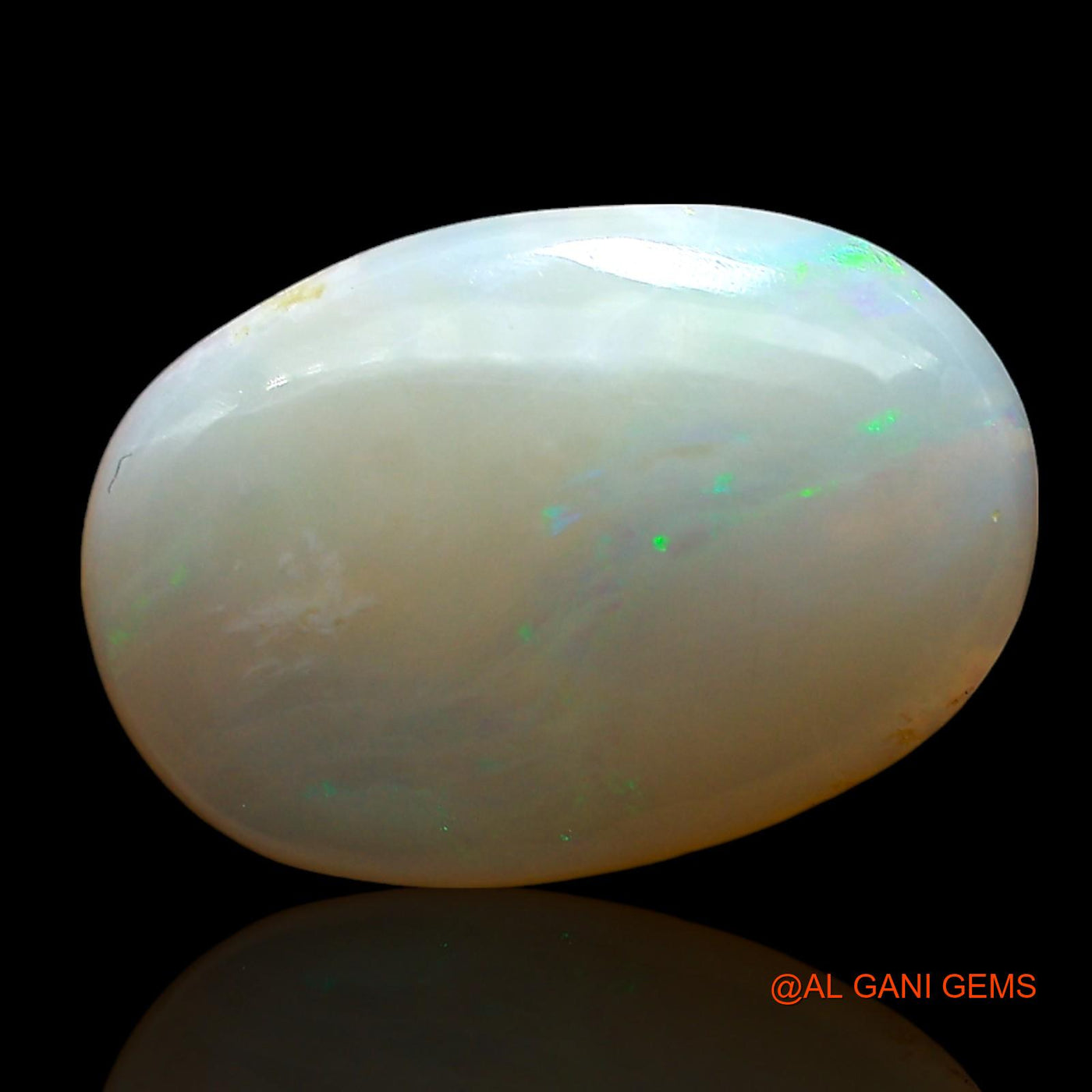 3.00 Cts Natural Australian Fire Opal Loose Gemstone Oval Cabochon 17x10x3 mm AE-417