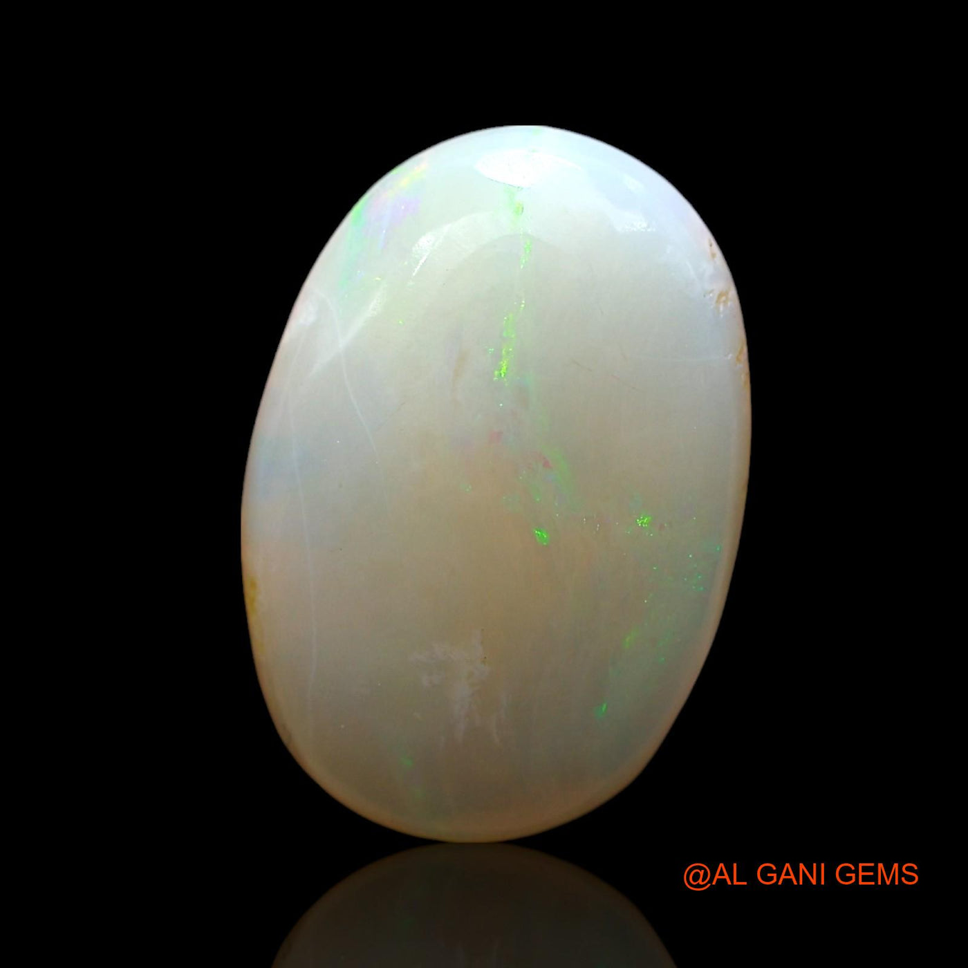 3.00 Cts Natural Australian Fire Opal Loose Gemstone Oval Cabochon 17x10x3 mm AE-417