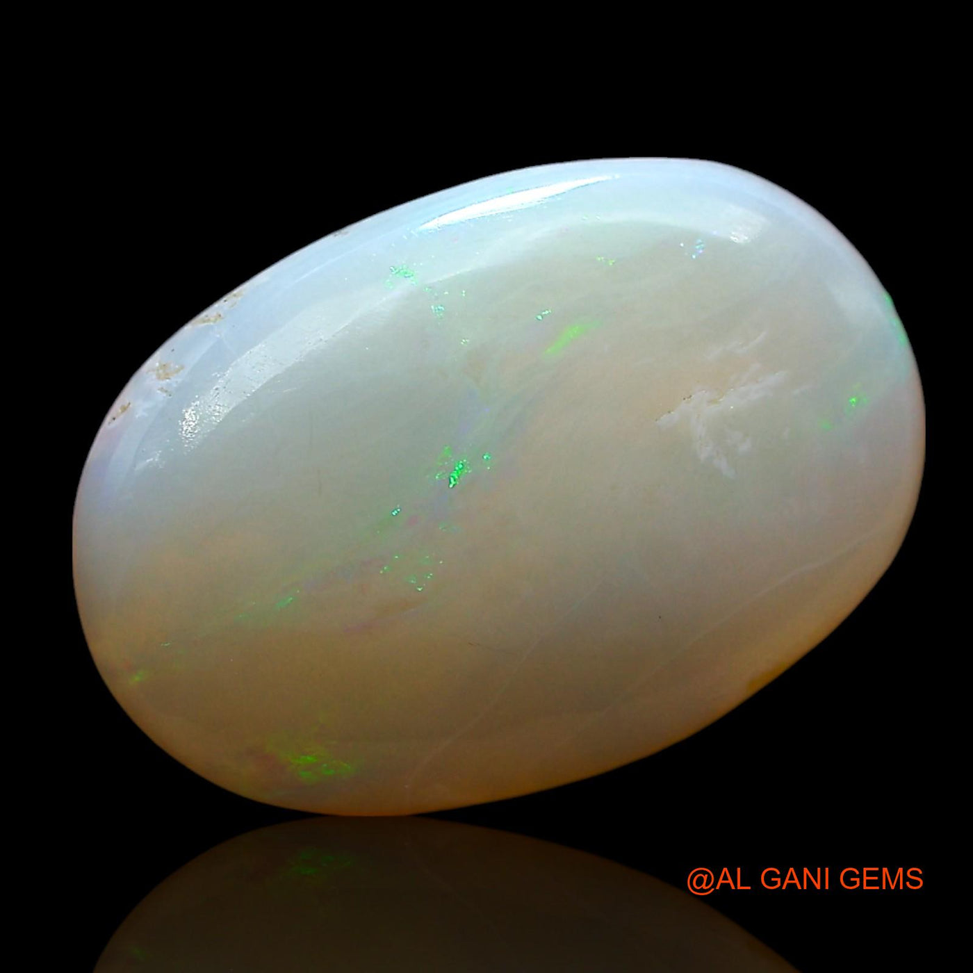 3.00 Cts Natural Australian Fire Opal Loose Gemstone Oval Cabochon 17x10x3 mm AE-417