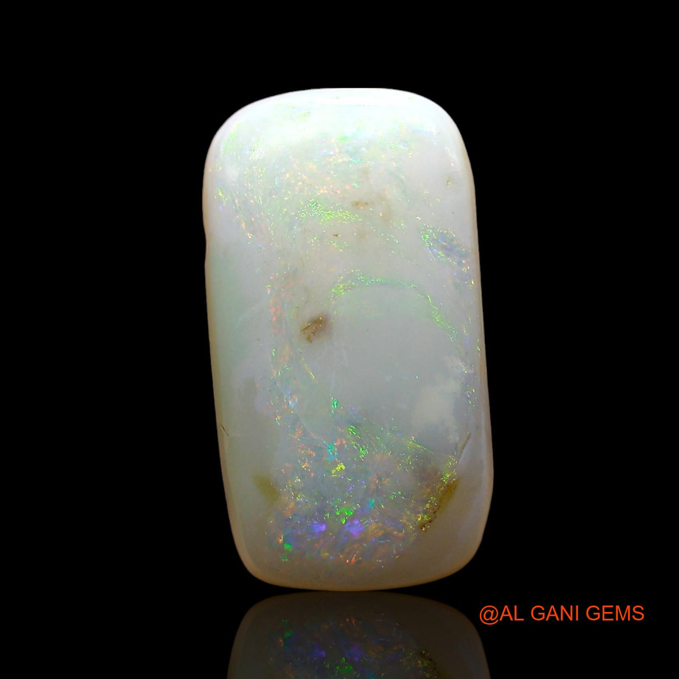 3.00 Cts Natural Australian Fire Opal Loose Gemstone Oval Cabochon 16x9x3 mm AE-420