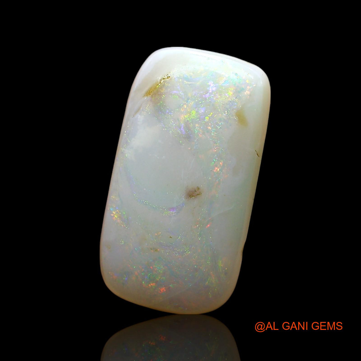 3.00 Cts Natural Australian Fire Opal Loose Gemstone Oval Cabochon 16x9x3 mm AE-420