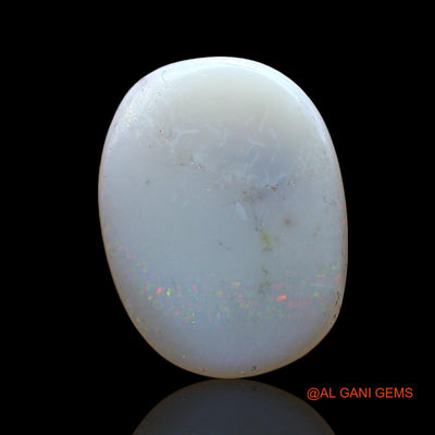 3.00 Cts Natural Australian Fire Opal Loose Gemstone Oval Cabochon 15x12x2 mm AE-421