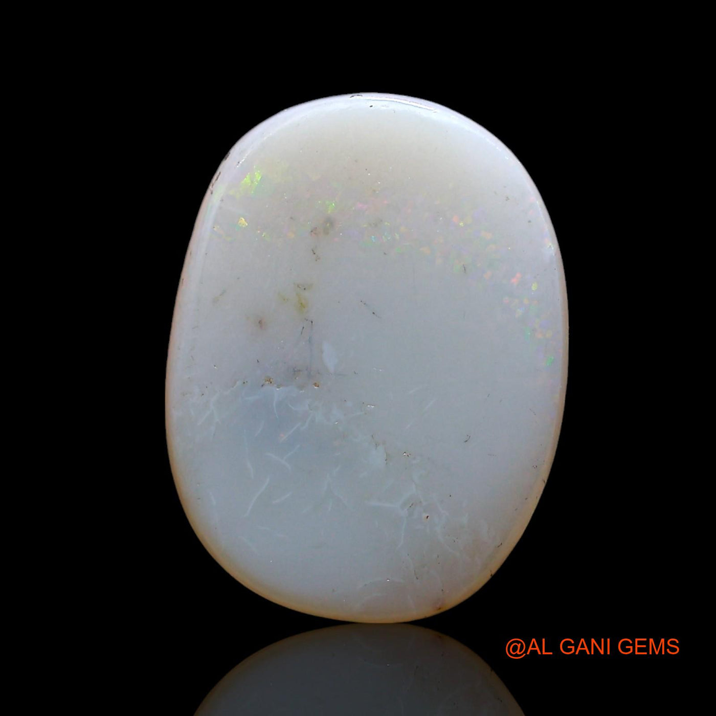 3.00 Cts Natural Australian Fire Opal Loose Gemstone Oval Cabochon 15x12x2 mm AE-421