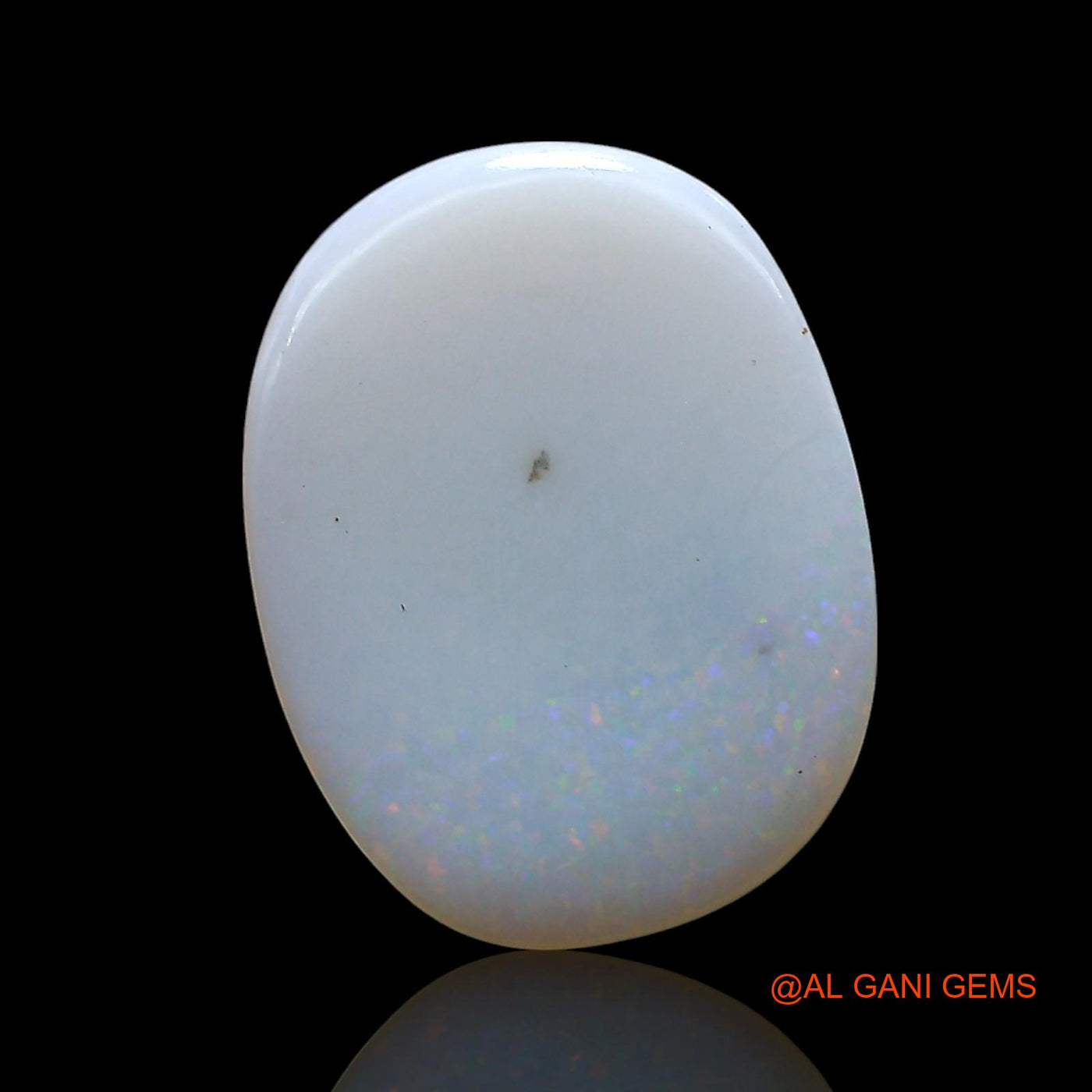 3.00 Cts Natural Australian Fire Opal Loose Gemstone Oval Cabochon 15x12x2 mm AE-421