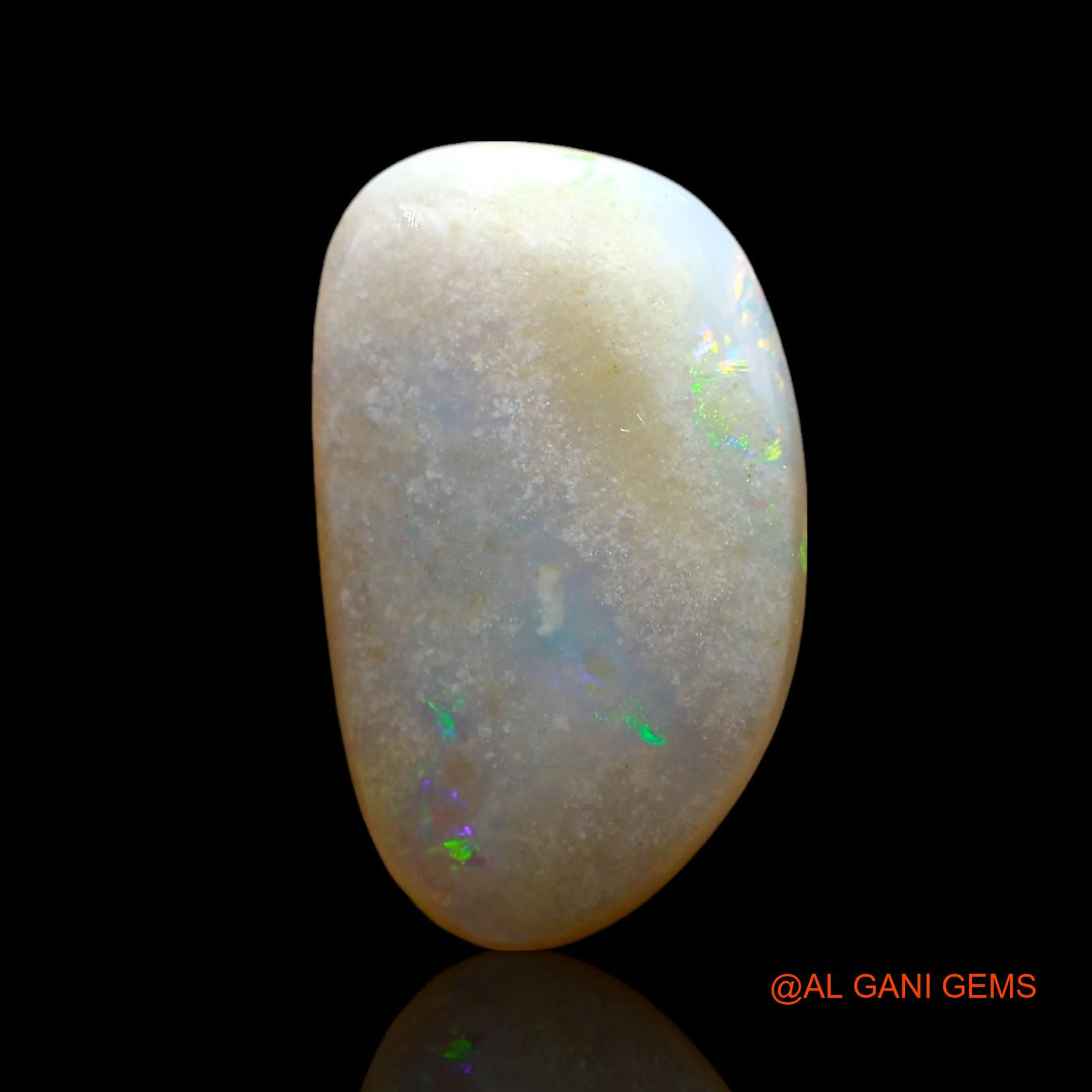 3.00 Cts Natural Australian Fire Opal Loose Gemstone Fancy Cabochon 16x10x3 mm AE-422