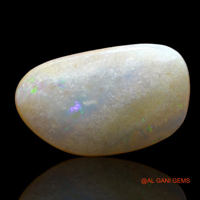 3.00 Cts Natural Australian Fire Opal Loose Gemstone Fancy Cabochon 16x10x3 mm AE-422