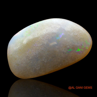3.00 Cts Natural Australian Fire Opal Loose Gemstone Fancy Cabochon 16x10x3 mm AE-422
