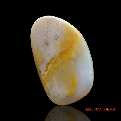 3.00 Cts Natural Australian Fire Opal Loose Gemstone Fancy Cabochon 16x10x3 mm AE-422
