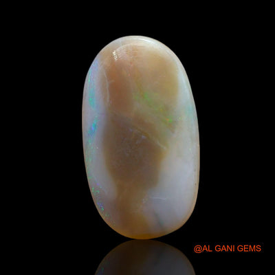 Natural Fire Opal Gemstone 4.00 Cts Loose Oval Cabochon From Australia 16x9x4 mm AE-424