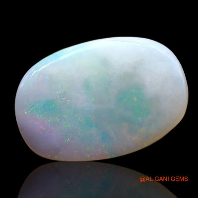4.00 Cts Natural Australian Fire Opal Loose Gemstone Oval Cabochon 15x10x3 mm AE-425
