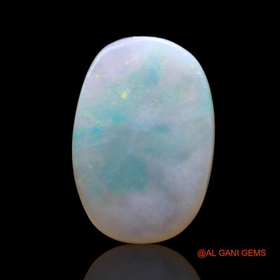 4.00 Cts Natural Australian Fire Opal Loose Gemstone Oval Cabochon 15x10x3 mm AE-425