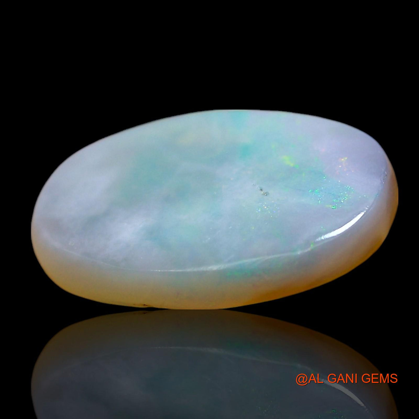 4.00 Cts Natural Australian Fire Opal Loose Gemstone Oval Cabochon 15x10x3 mm AE-425