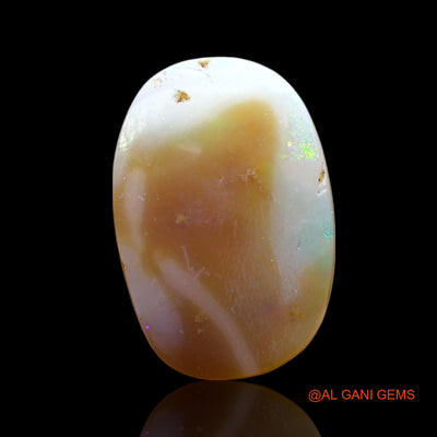 4.00 Cts Natural Australian Fire Opal Loose Gemstone Oval Cabochon 15x10x3 mm AE-425