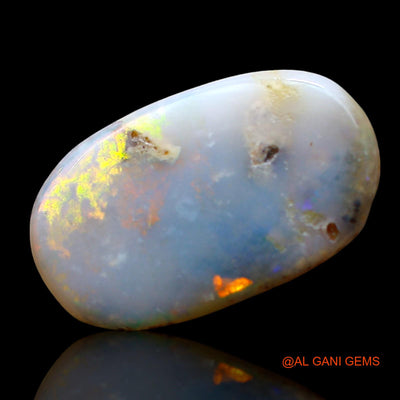 2.00 Cts Natural Australian Fire Opal Oval Cabochon Loose Gemstone For Jewelry 17x10x2 mm AE-426