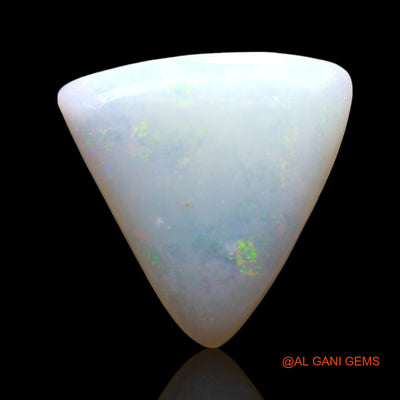 3.00 Cts Unheated Australian Fire Opal Loose Gemstone Trillion Cabochon Natural 13x13x3 mm AE-429