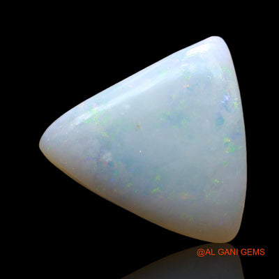 3.00 Cts Unheated Australian Fire Opal Loose Gemstone Trillion Cabochon Natural 13x13x3 mm AE-429