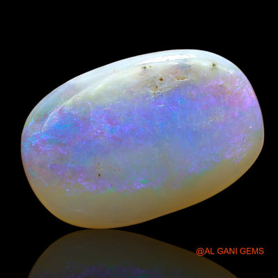 10.00 Cts Natural Australian Fire Opal Loose Gemstone Oval Cabochon 19x12x5 mm AE-42