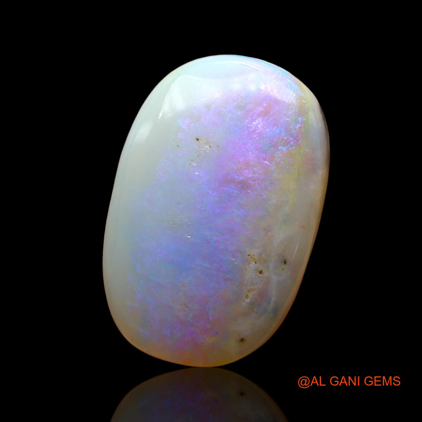 10.00 Cts Natural Australian Fire Opal Loose Gemstone Oval Cabochon 19x12x5 mm AE-42