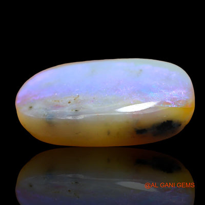 10.00 Cts Natural Australian Fire Opal Loose Gemstone Oval Cabochon 19x12x5 mm AE-42
