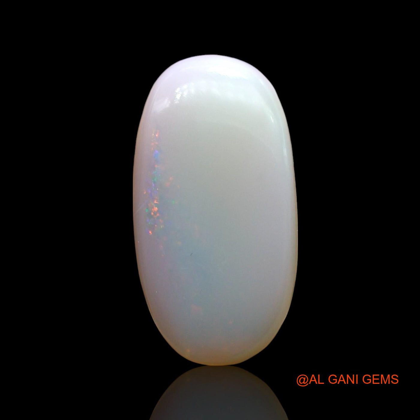3.00 Cts Natural Australian Fire Opal Loose Gemstone Oval Cabochon 17x9x3 mm AE-430