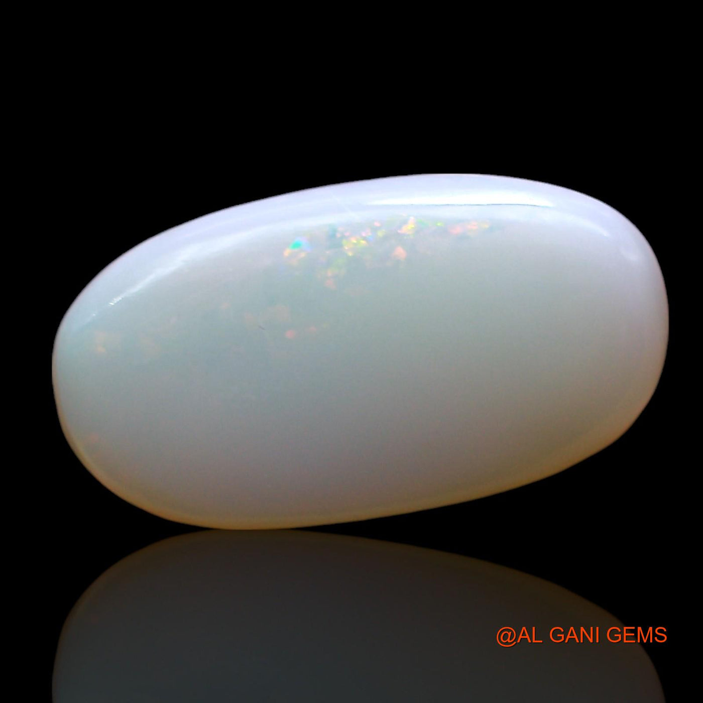 3.00 Cts Natural Australian Fire Opal Loose Gemstone Oval Cabochon 17x9x3 mm AE-430