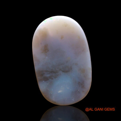 3.00 Cts Unheated Australian Fire Opal Loose Gemstone Oval Cabochon Natural 16x10x2 mm AE-432