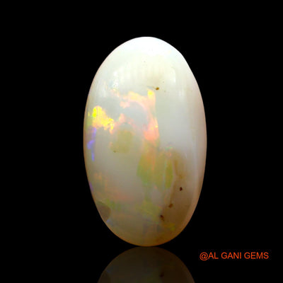 4.00 Cts Natural Australian Fire Opal Loose Gemstone Oval Cabochon 16x9x4 mm AE-434