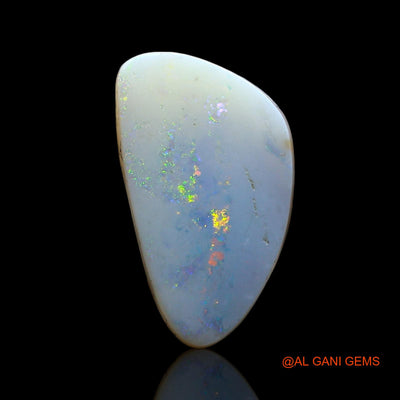 5.00 Cts Natural Australian Fire Opal Loose Gemstone Fancy Cabochon 15x9x4 mm AE-436