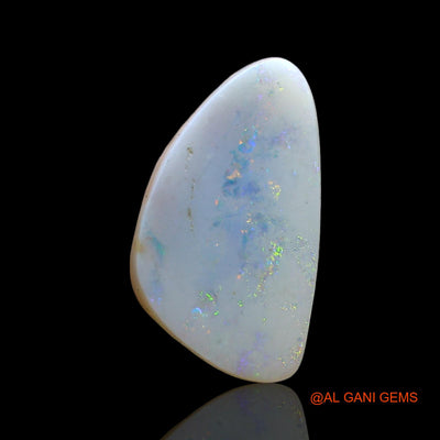 5.00 Cts Natural Australian Fire Opal Loose Gemstone Fancy Cabochon 15x9x4 mm AE-436