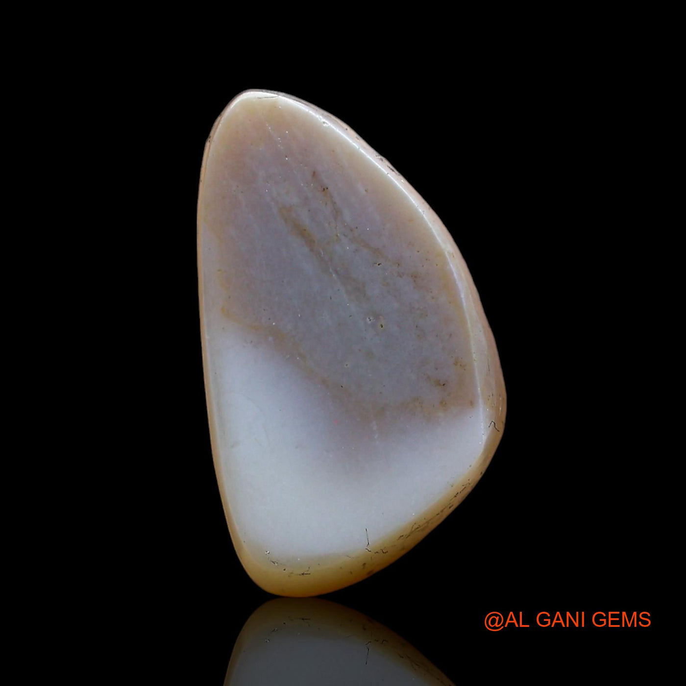 5.00 Cts Natural Australian Fire Opal Loose Gemstone Fancy Cabochon 15x9x4 mm AE-436