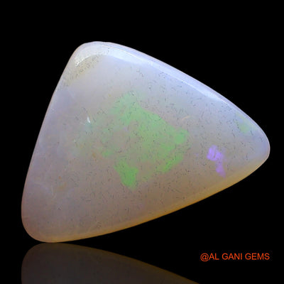 2.00 Cts Natural Australian Fire Opal Trillion Cabochon Loose Gemstone For Jewelry 15x11x2 mm AE-437
