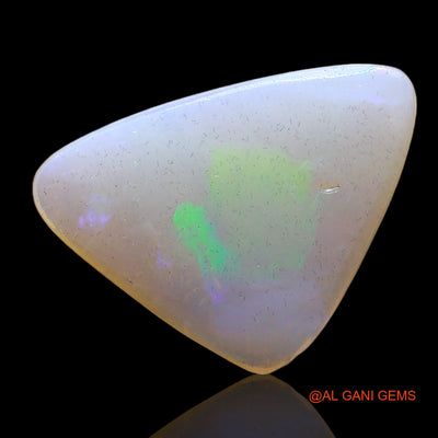2.00 Cts Natural Australian Fire Opal Trillion Cabochon Loose Gemstone For Jewelry 15x11x2 mm AE-437