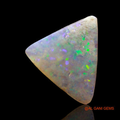 Natural Untreated Fire Opal Loose Gemstone Trillion Cabochon From Australia 2.00 Cts 13x12x3 mm AE-438
