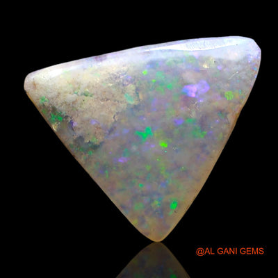 Natural Untreated Fire Opal Loose Gemstone Trillion Cabochon From Australia 2.00 Cts 13x12x3 mm AE-438