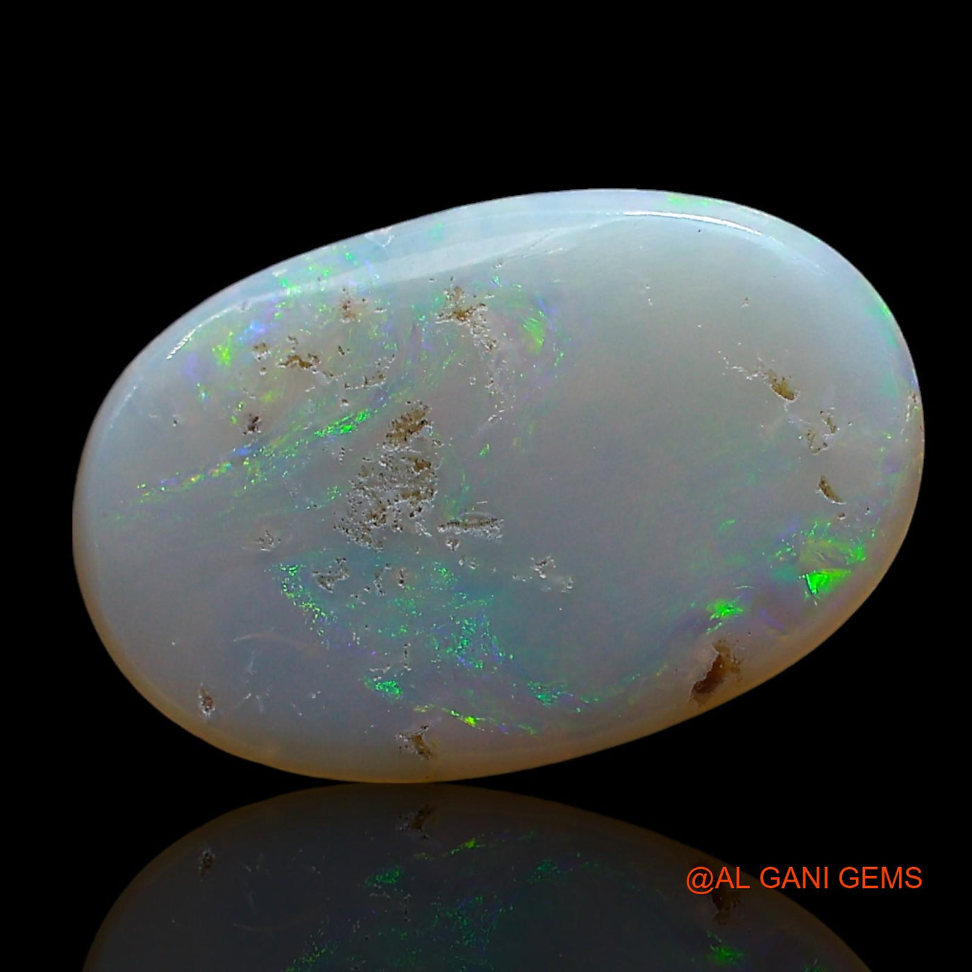 2.00 Cts Natural Australian Fire Opal Loose Gemstone Oval Cabochon 16x10x2 mm AE-439