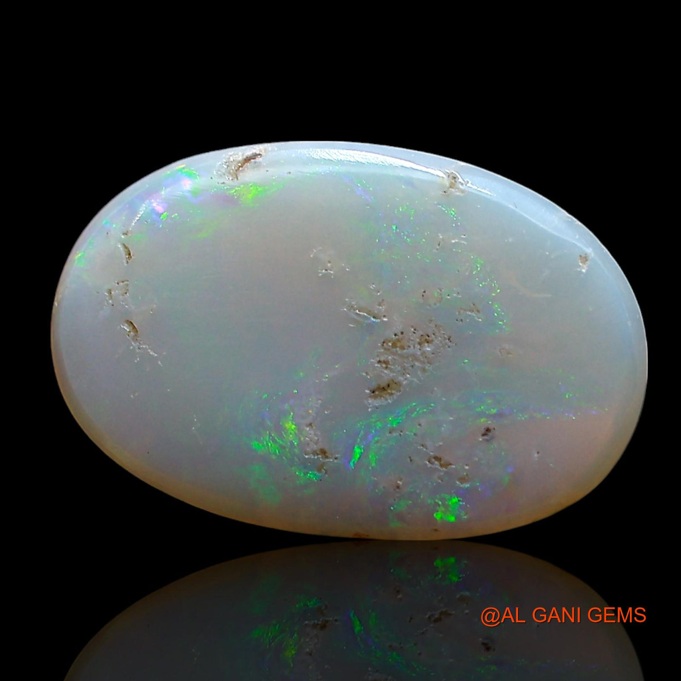 2.00 Cts Natural Australian Fire Opal Loose Gemstone Oval Cabochon 16x10x2 mm AE-439