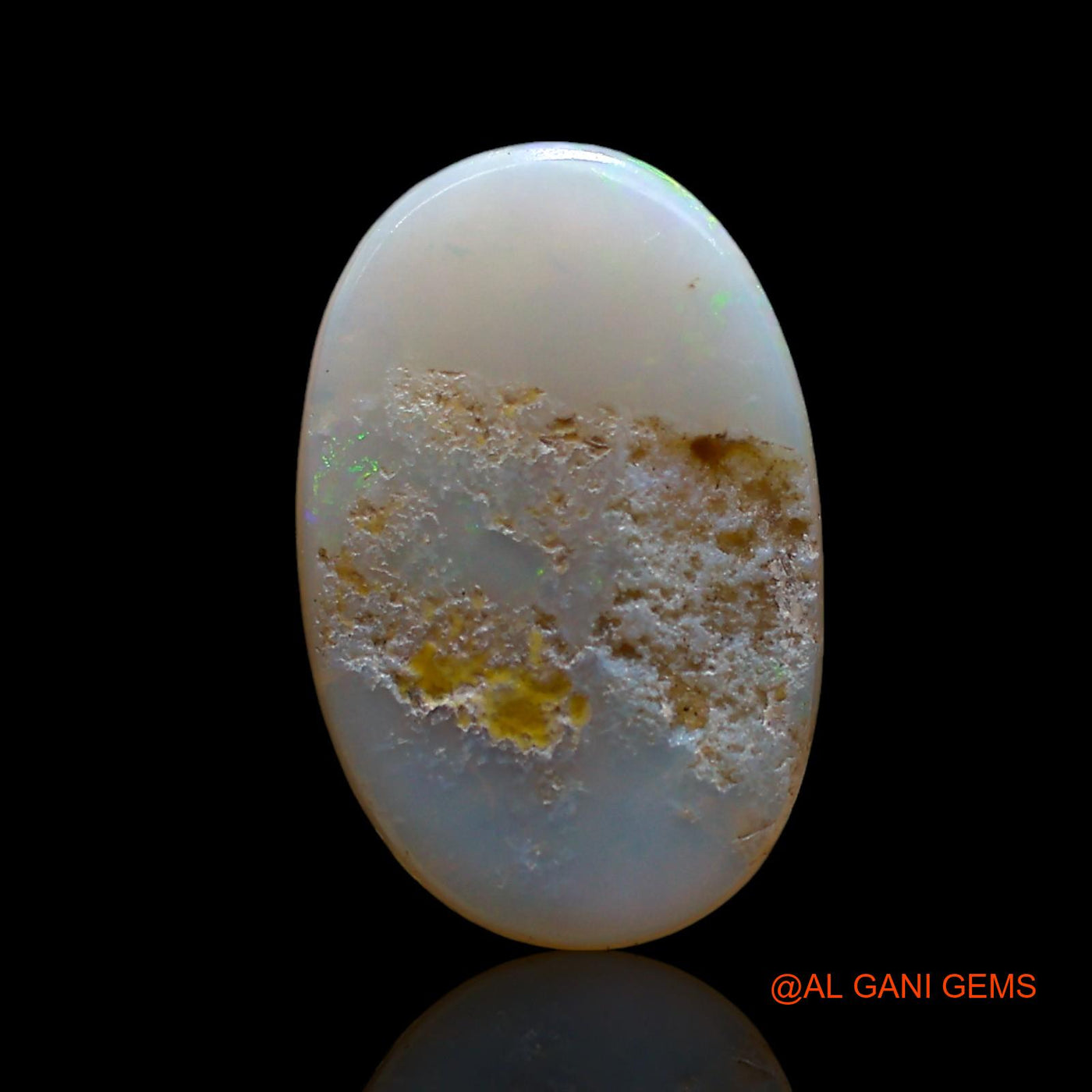 2.00 Cts Natural Australian Fire Opal Loose Gemstone Oval Cabochon 16x10x2 mm AE-439