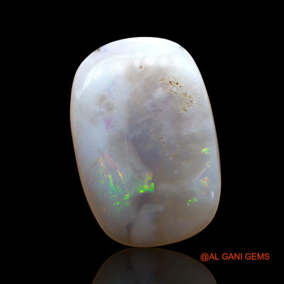 6.00 Cts Natural Australian Fire Opal Loose Gemstone Oval Cabochon 18x12x3 mm AE-43