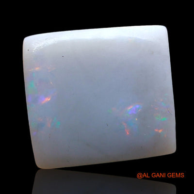 4.00 Cts Natural Australian Fire Opal Square Cabochon Loose Gemstone For Jewelry 12x11x3 mm AE-440