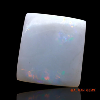 4.00 Cts Natural Australian Fire Opal Square Cabochon Loose Gemstone For Jewelry 12x11x3 mm AE-440