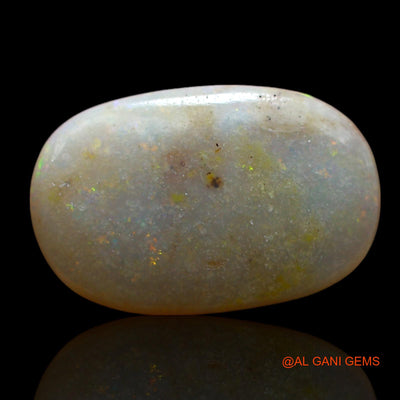 4.00 Cts Unheated Australian Fire Opal Loose Gemstone Oval Cabochon Natural 15x10x3 mm AE-441