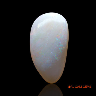 3.00 Cts Natural Australian Fire Opal Fancy Cabochon Loose Gemstone For Jewelry 16x9x3 mm AE-444