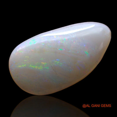 3.00 Cts Natural Australian Fire Opal Fancy Cabochon Loose Gemstone For Jewelry 16x9x3 mm AE-444