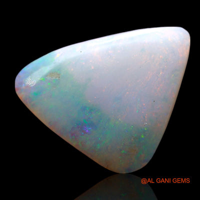 2.00 Cts Natural Australian Fire Opal Loose Gemstone Trillion Cabochon 15x11x2 mm AE-445