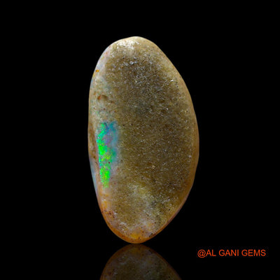 4.00 Cts Natural Australian Fire Opal Loose Gemstone Fancy Cabochon 16x9x3 mm AE-446